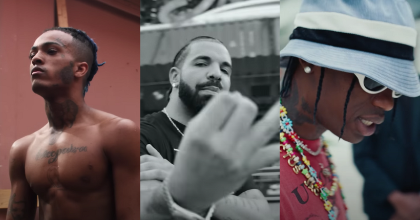 XXXTentacion, Drake, Travis Scott : on connaît maintenant les 50 morceaux de rap les plus écoutés sur Spotify