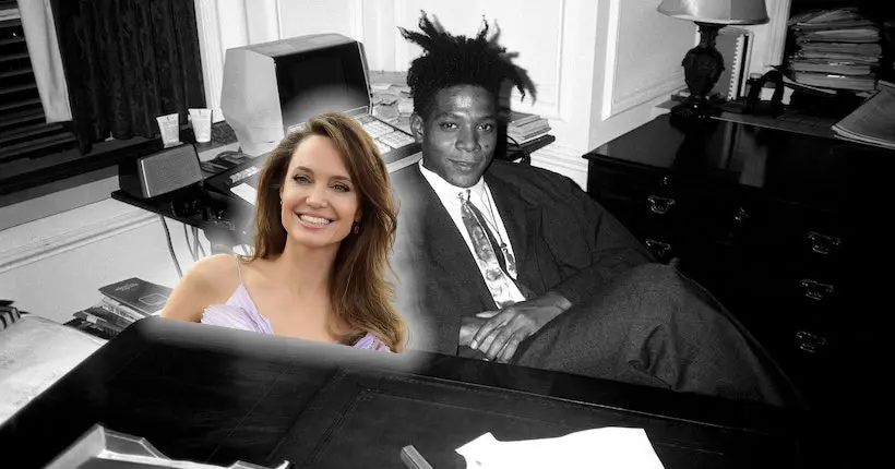 Angelina Jolie emménage son atelier dans le studio du peintre Jean-Michel Basquiat
