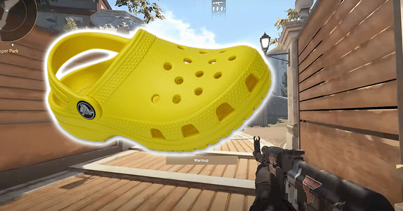 Les joueurs de Counter-Strike ont un nouvel ennemi juré : les Crocs