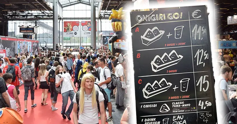 Comme d’hab, les prix de la bouffe à la Japan Expo font hurler les internautes