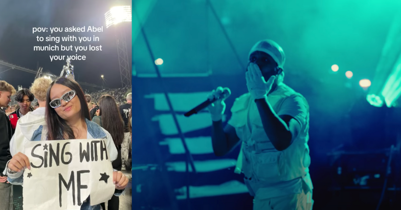 The Weeknd chante avec une fan à Munich et le résultat est… catastrophique
