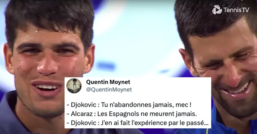 Le match de l’année a eu lieu à Cincinnati entre Novak Djokovic et Carlos Alcaraz : le grand n’importe quoi des réseaux sociaux