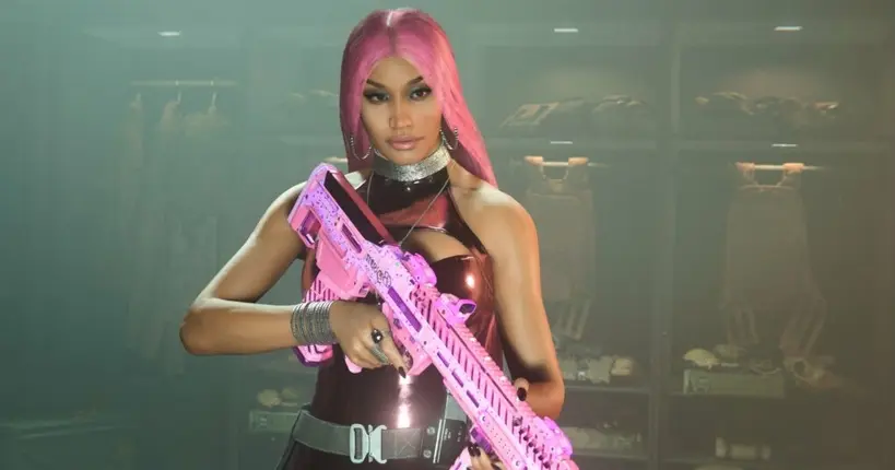 Nicki Minaj a débarqué dans Call of Duty pour piétiner (littéralement) tout le monde