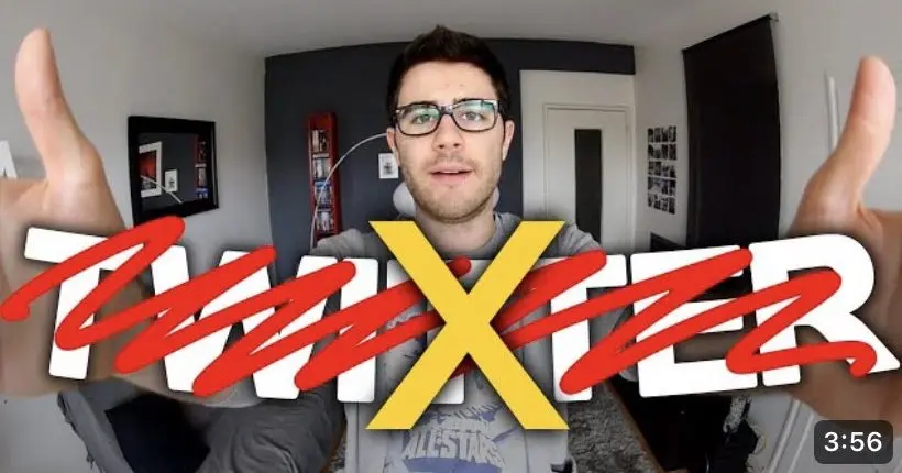 Trop fort : Cyprien remixe sa mythique vidéo sur Twitter vieille de 10 ans pour l’arrivée de X