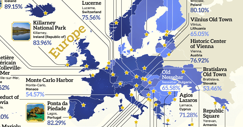 Cette carte essentielle vous révèle les meilleures activités gratos à faire dans le monde