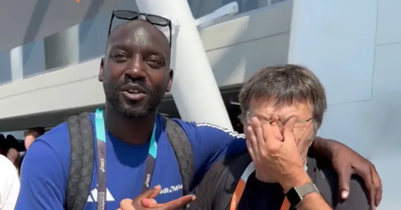 Ladji Doucouré à deux doigts de faire pleurer Patrick Montel pendant les mondiaux d’athlétisme