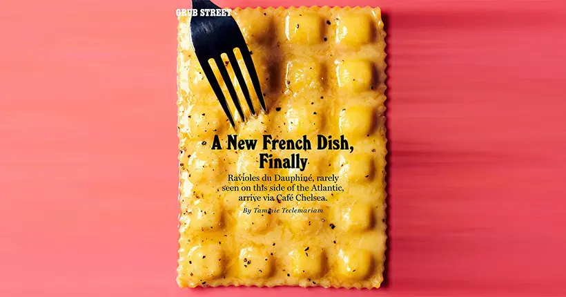 Pendant ce temps, les ravioles du Dauphiné font la une d’un magazine américain