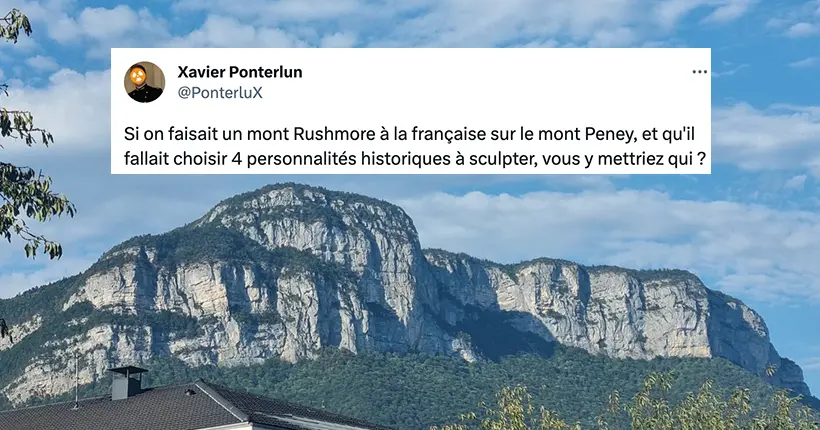 Il demande aux twittos ce que donnerait un Mont Rushmore à la française : le grand n’importe quoi des réseaux sociaux
