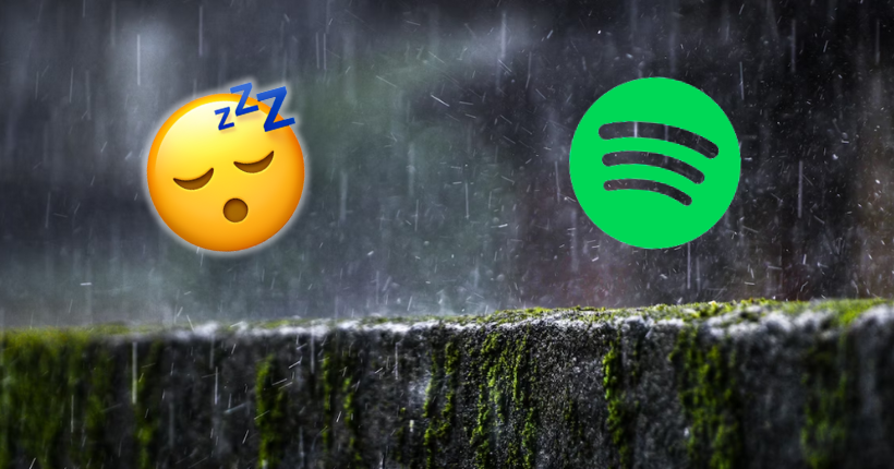 C’est bientôt la fin des playlists de bruits de pluie et autres bruits blancs sur Spotify ?