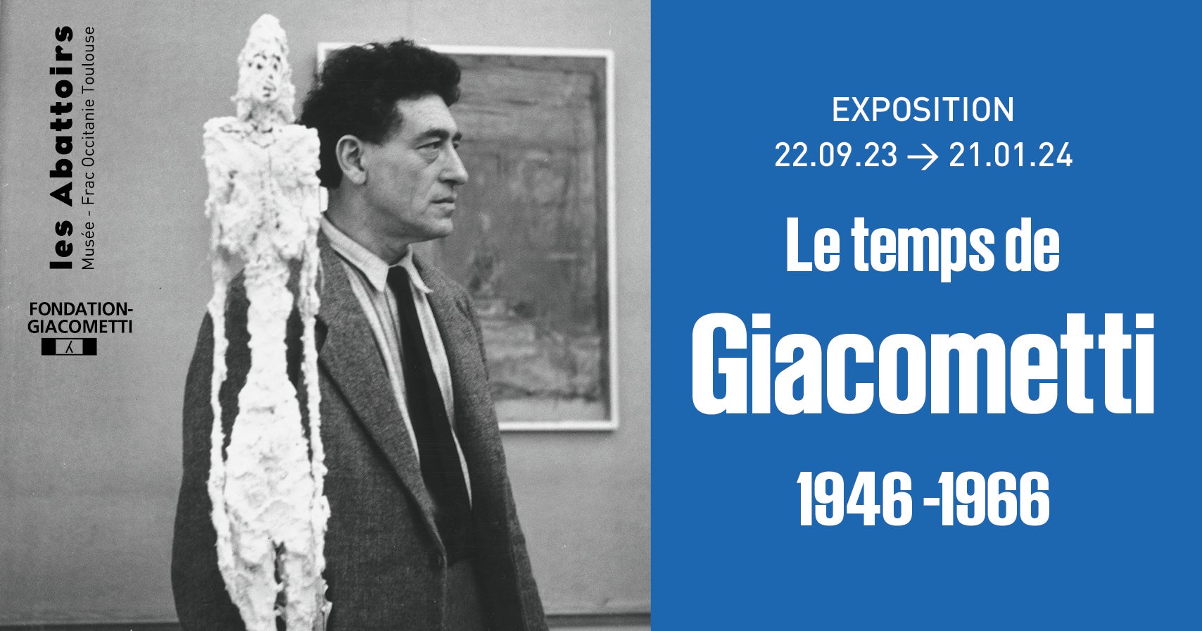 Les Abattoirs : gagnez 2 places pour l’exposition Le temps de Giacometti