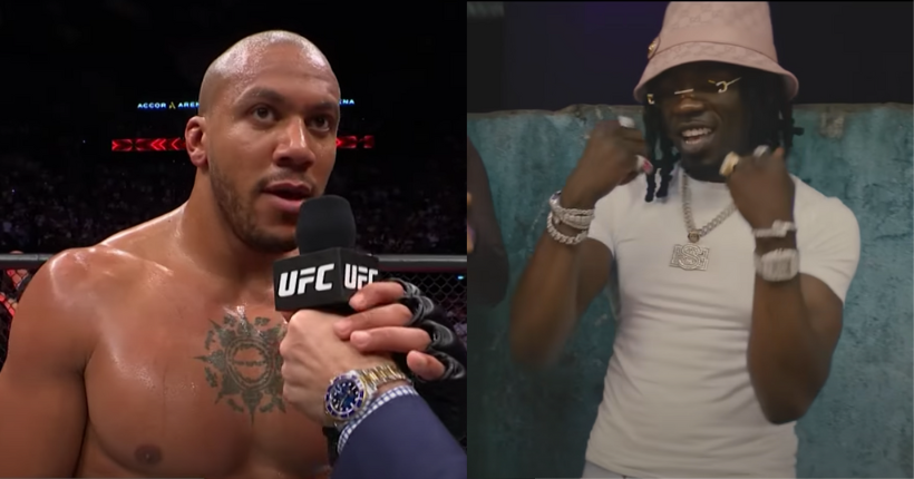 Ciryl Gane avec Gazo, Morgan Charrière avec Booba… : les meilleures entrées de l’UFC Paris