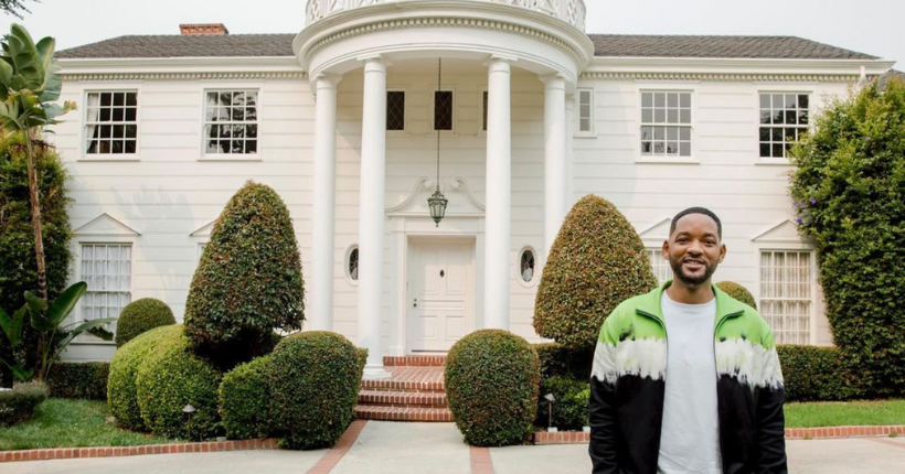 Will Smith retourne devant la maison du Prince de Bel-Air pour fêter les 33 ans de la série
