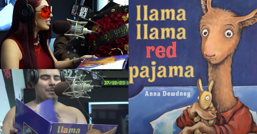 Ces stars se mettent toutes à rapper un livre pour enfants à propos d’un lama en pyjama et on adore ça
