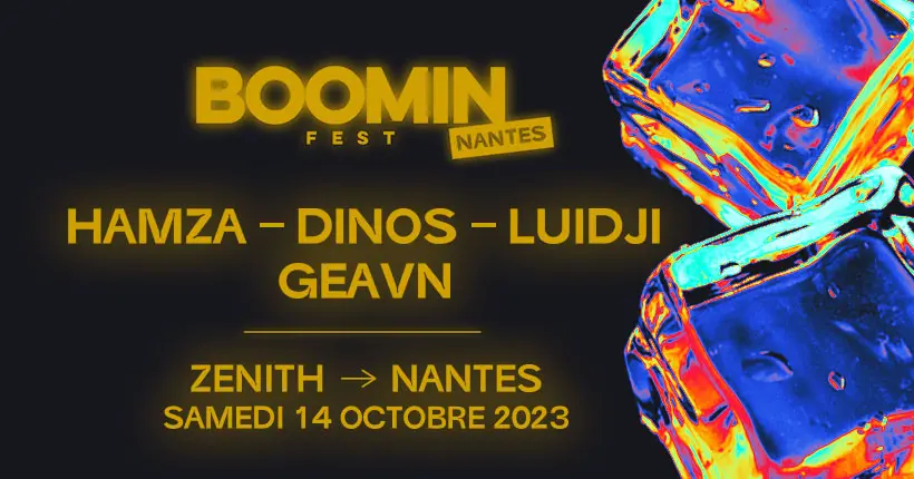BOOMIN Fest : gagnez 2 places pour voir Hamza et Dinos à Nantes !