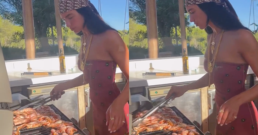 Mais pourquoi cette vidéo de Dua Lipa qui cuit des gambas cumule près de 33 millions de vues ?