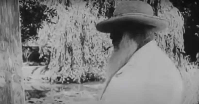 Arrêtez tout : il existe une vidéo de Claude Monet en train de peindre en 1915