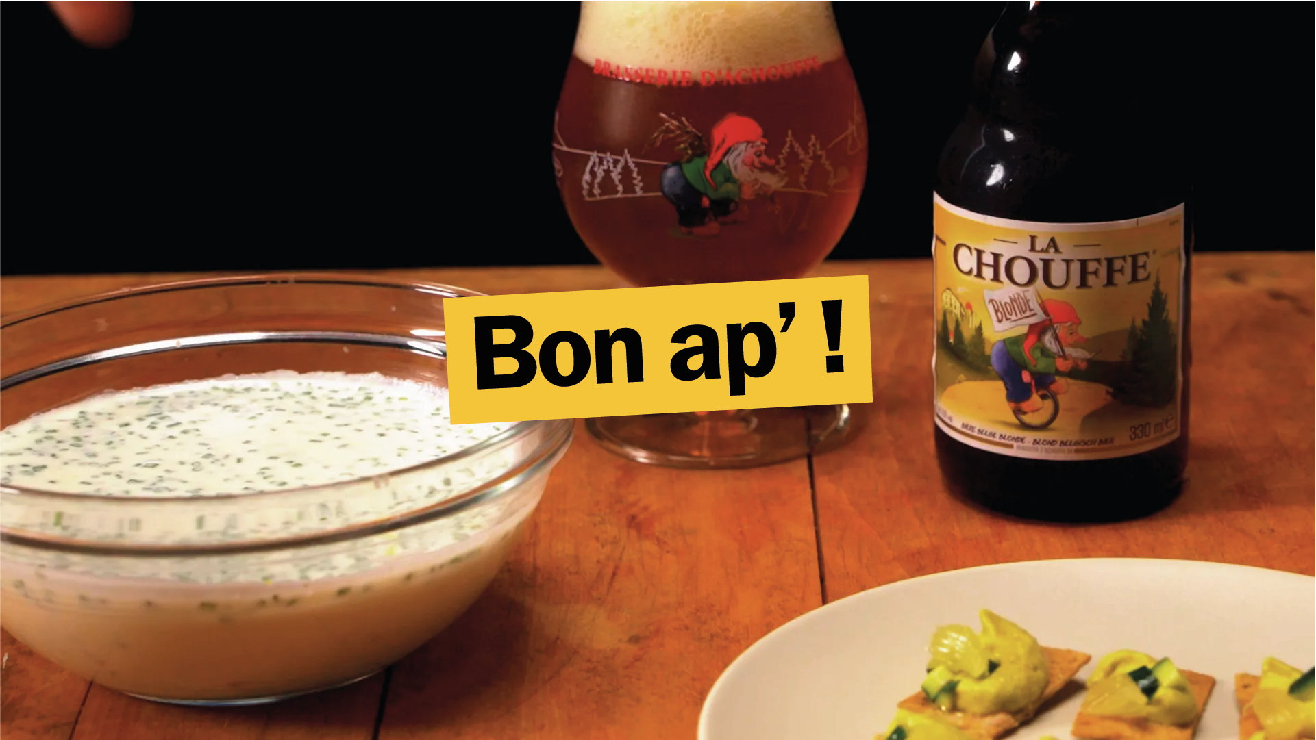 Apéro sain et anti-gaspi avec Chouffe !