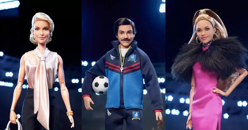 Ces trois personnages de Ted Lasso ont désormais une poupée Barbie à leur effigie