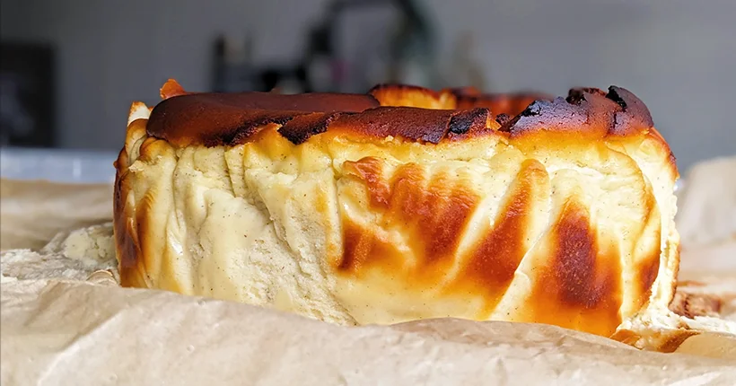 Vous pouvez enfin faire chez vous le génial cheesecake basque de chez Gomi