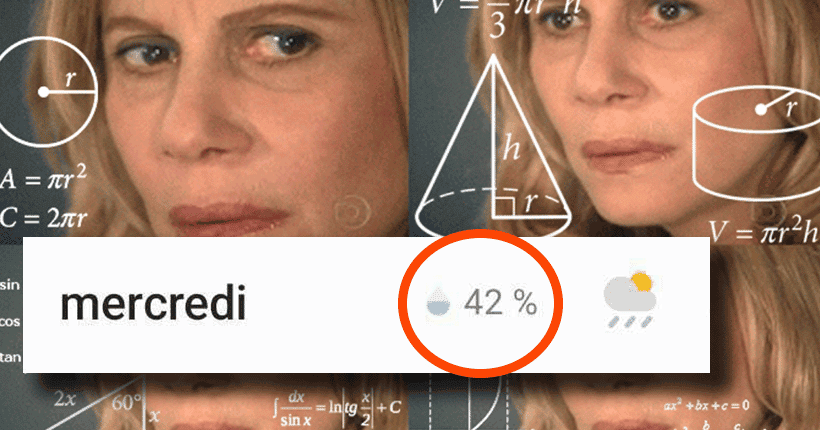 “30 % de pluie aujourd’hui” : ça veut dire quoi ces pourcentages sur les applis météo ?