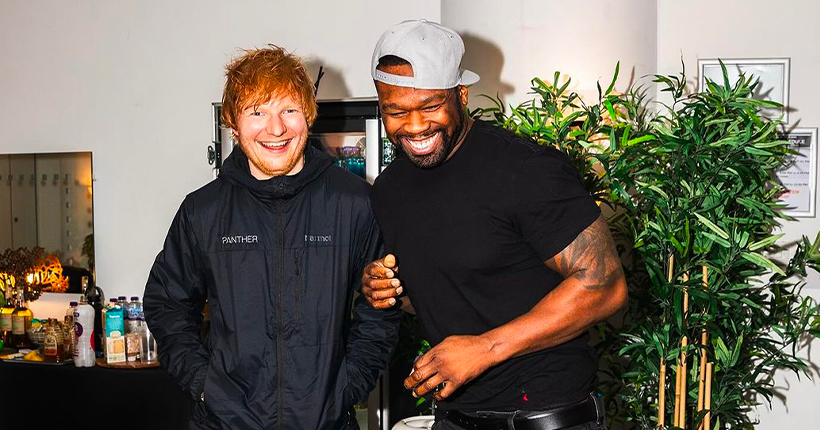 En plein concert de 50 Cent, Ed Sheeran débarque sur scène pour chanter “Shape of You”