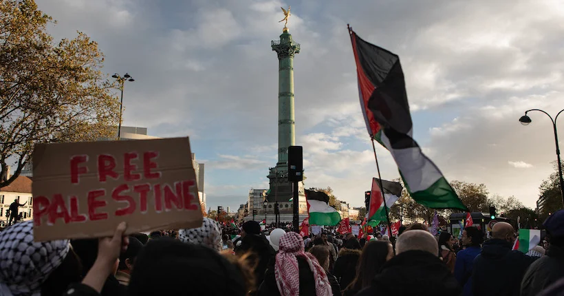 Gaza : des milliers de manifestants “contre la guerre” ont marché à Paris et ailleurs en France