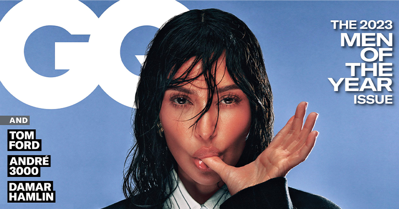 Vous avez bien lu : Kim Kardashian élue “Homme de l’année” par le magazine GQ