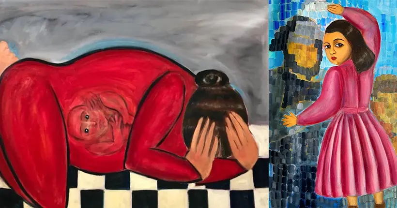 “On ne guérit pas du traumatisme des attaques” : la peintre palestinienne Malak Mattar nous raconte sa douleur