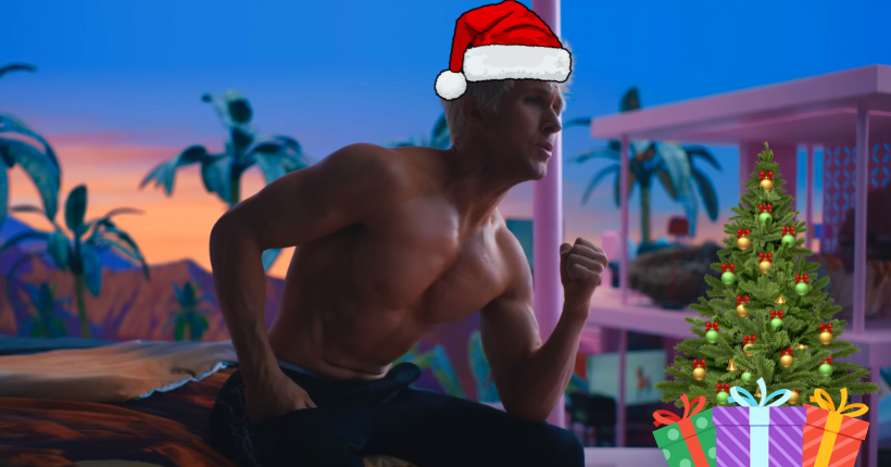 Ryan Gosling redevient Ken mais version Noël et c’est déjà le plus beau cadeau qu’on aura sous le sapin