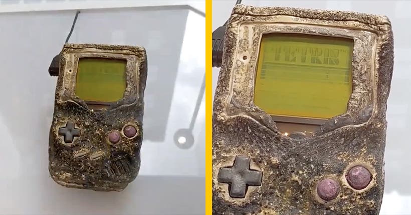 Cette Game Boy a survécu à la guerre du Golfe et fonctionne toujours aujourd’hui