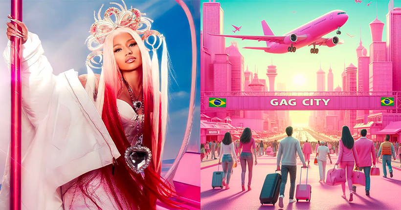 #GagCity : c’est quoi cette trend IA iconique des fans de Nicki Minaj pour l’arrivée de son nouvel album ?