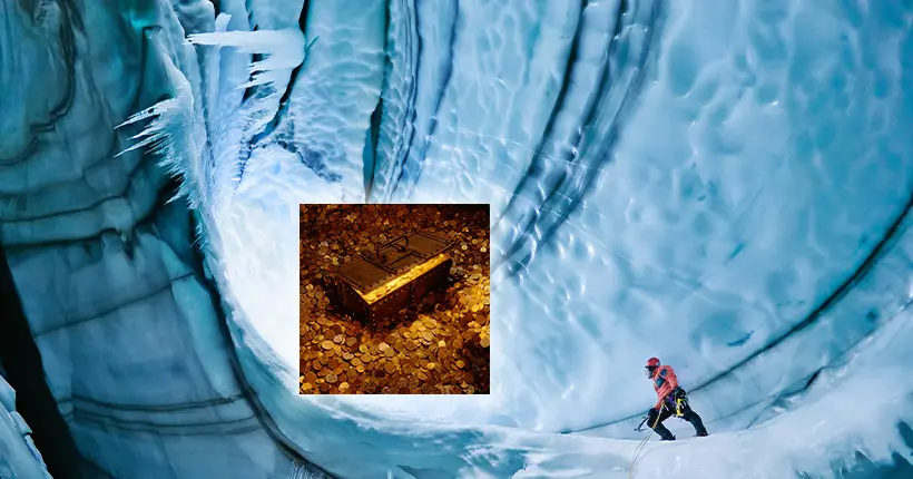 Un trésor a été découvert sur un glacier (et il a été vendu aux enchères)