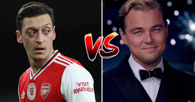 <p>Mesut Özil et Leonardo DiCaprio</p>
