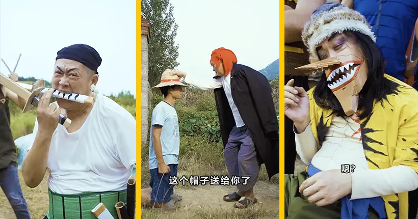 Cette chaîne YouTube chinoise est la vraie série live action de One Piece