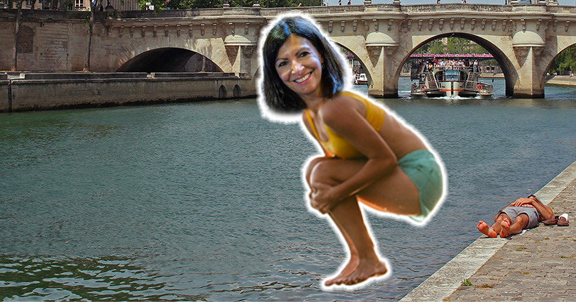 Chirac l’avait promis, Anne Hidalgo va le faire : se baigner dans la Seine en juillet