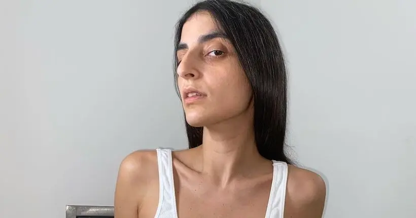 Une IA a volé le visage de la mannequin Nassia Matsa, totalement transformée pour une pub