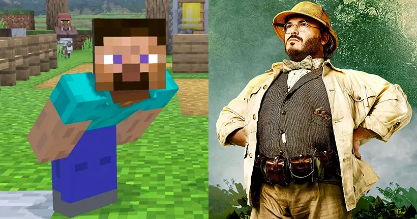 Jack Black va jouer ce bon vieux Steve dans le film Minecraft en live action