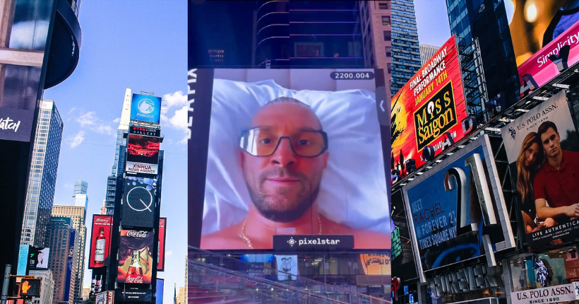 Mais comment font-ils pour mettre leurs têtes en 4K sur un écran géant à Times Square ?