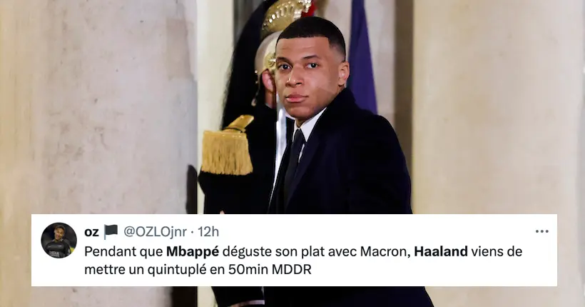 Mbappé débarque à l’Élysée pour dîner avec Macron : le grand n’importe quoi des réseaux sociaux