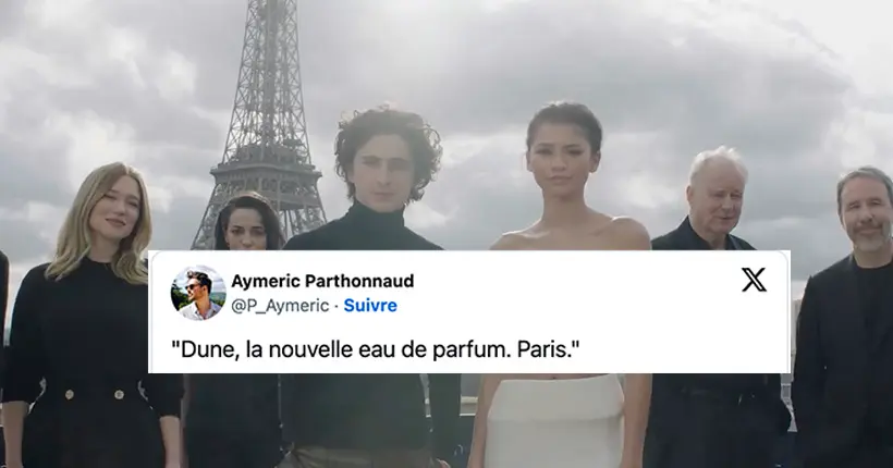 La promo du cast de Dune à Paris en mode pub de parfum : le grand n’importe quoi des réseaux sociaux