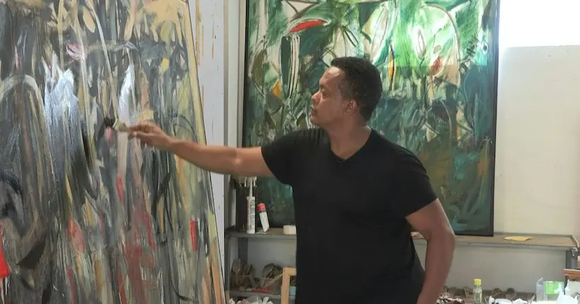 En Éthiopie, le peintre Fikru pose ses “émotions sur la toile”