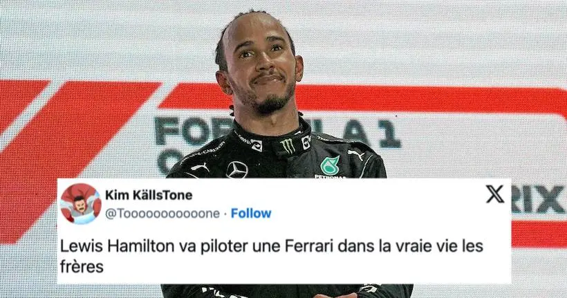Quoi ?? Lewis Hamilton part chez Ferrari ? : le grand n’importe quoi des réseaux sociaux