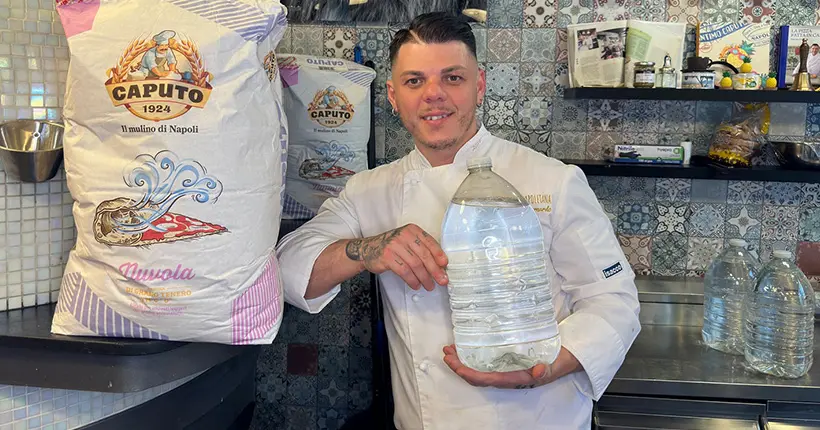 Ce pizzaiolo belge prépare ses pizzas avec… de l’eau importée de Naples