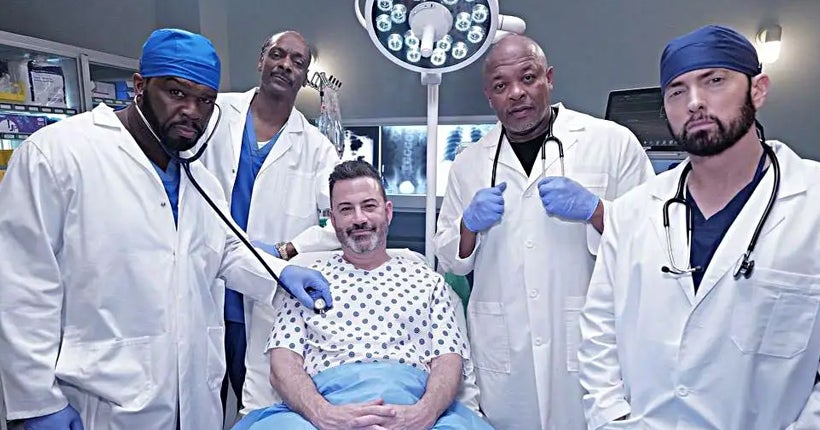 Dr. Dre, Snoop Dogg, 50 Cent et Eminem parodient Grey’s Anatomy (et c’est un banger)