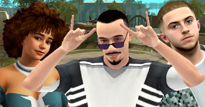 Squeezie, Léna et Michou dans GTA San : Andreas, une IA a refait nos stars d’Internet avec des graphismes de PS2