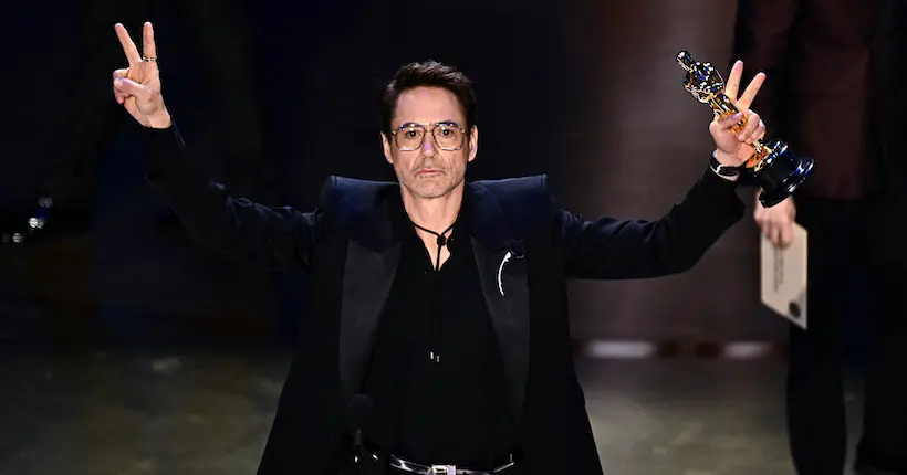 Robert Downey Jr. remporte l’Oscar du Meilleur acteur dans un second rôle pour Oppenheimer