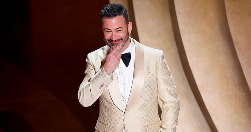 Aux Oscars, Jimmy Kimmel n’a pas peur des “monstres sacrés” et tacle Gérard Depardieu dans son discours d’ouverture