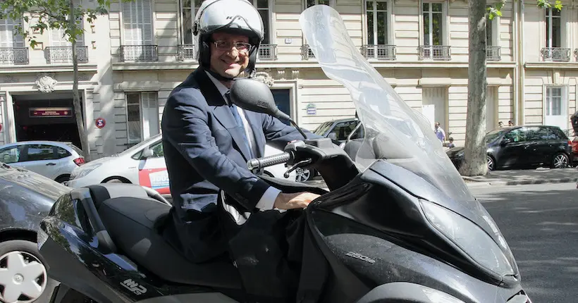 Le scooter le plus connu de France (celui de François Hollande) est à vendre