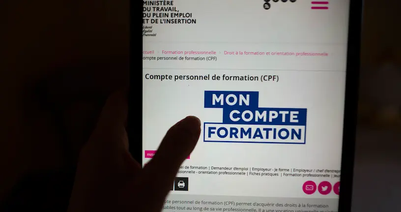 Après nous avoir harcelés au téléphone, le CPF nous demandera 100e pour suivre une formation