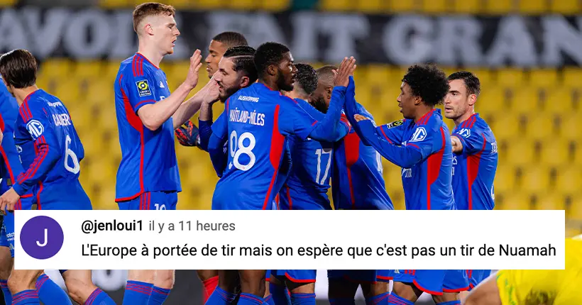 L’Olympique Lyonnais réalise une remontada et plie Nantes en 3 minutes : le grand n’importe quoi des réseaux sociaux